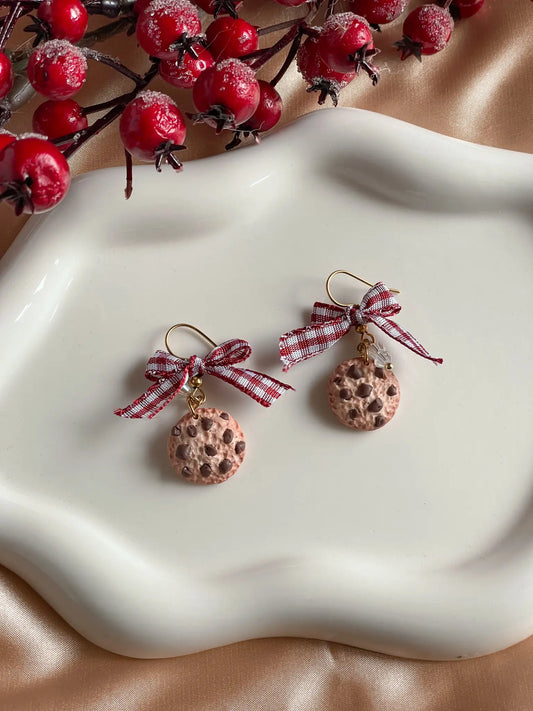 COOKIE CHARM | Χειροποίητα σκουλαρίκια από πολυμερικό πηλό